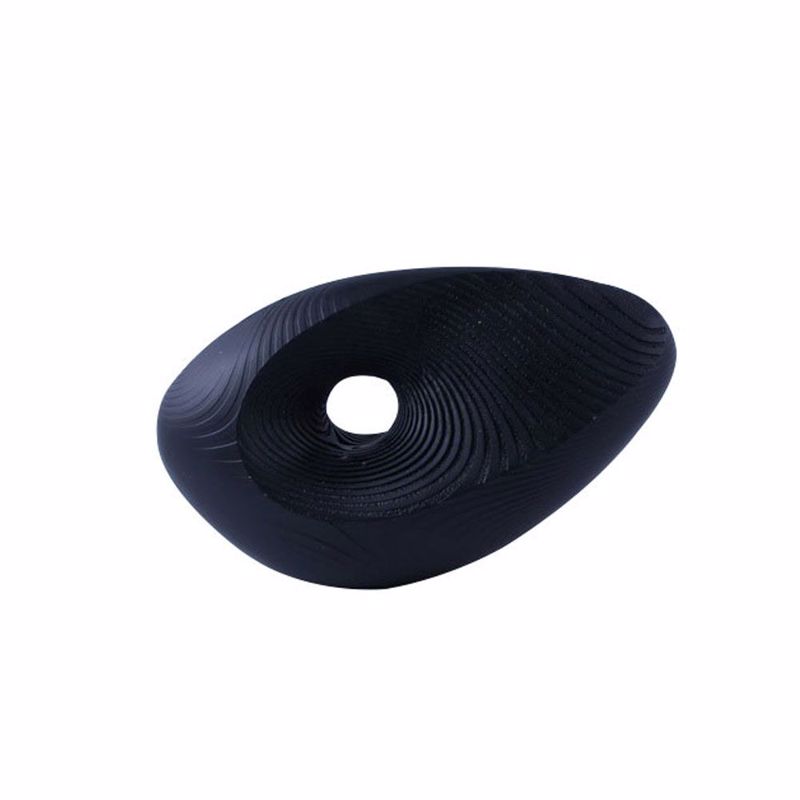 InTheBox - Maison BAAL Διακοσμητικό Totem Resin Μαύρο 2